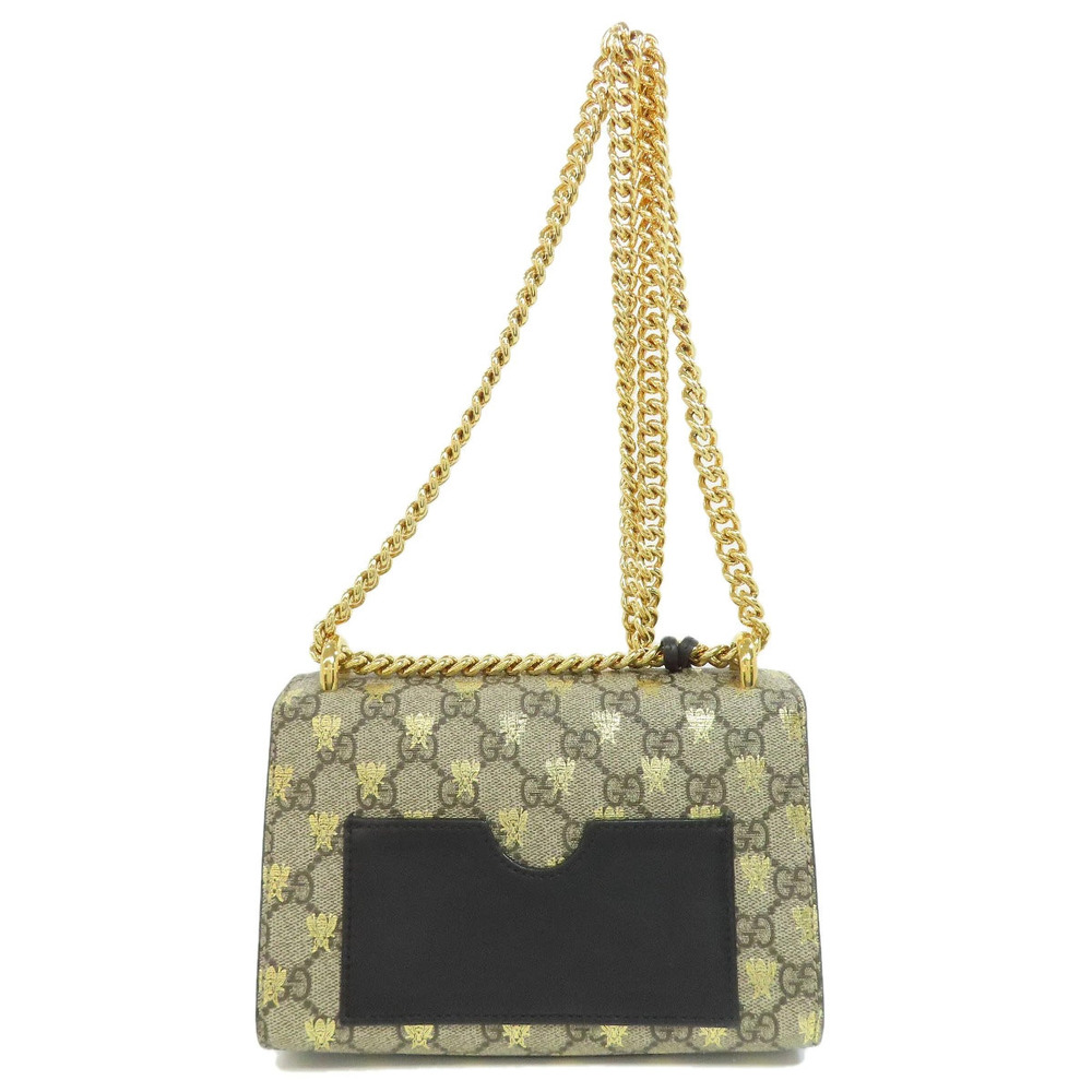 Gucci Padlock Shoulder GG Chain Leather Supreme Bag